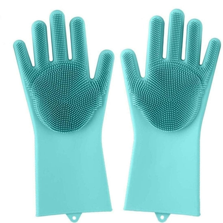 Silicone Dishwashing Gloves Reusable Cleaning Gloves