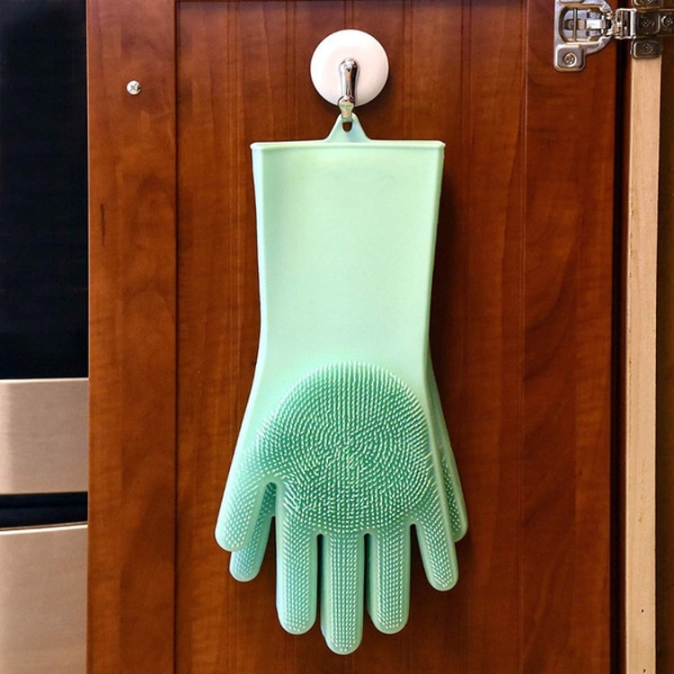 Silicone Dishwashing Gloves Reusable Cleaning Gloves