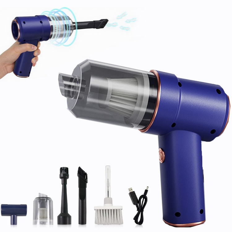 Cordless Electric Air Duster and Handheld Vacuum