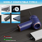 Cordless Electric Air Duster and Handheld Vacuum