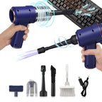 Cordless Electric Air Duster and Handheld Vacuum