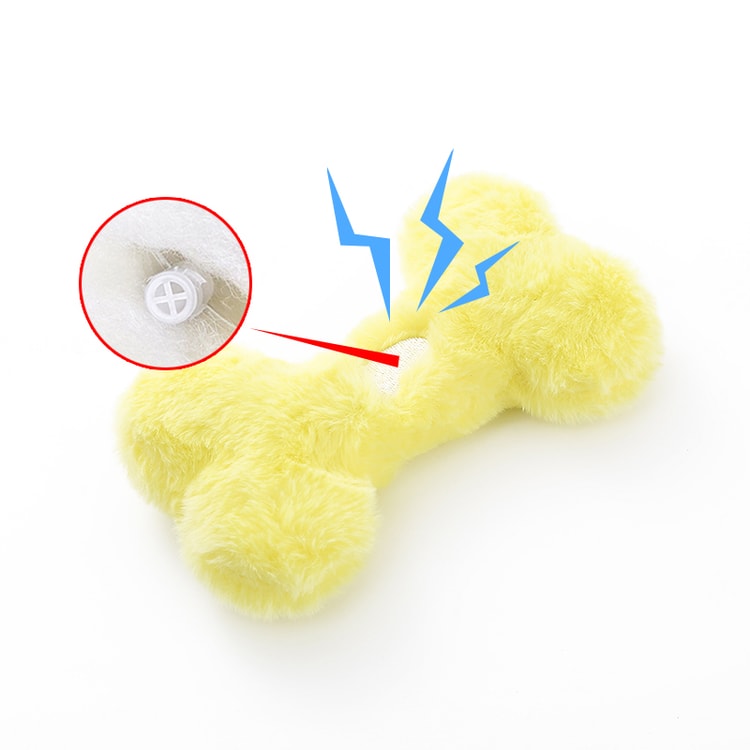 Cute Love Bone Plush Dog Toy