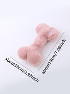 Cute Love Bone Plush Dog Toy