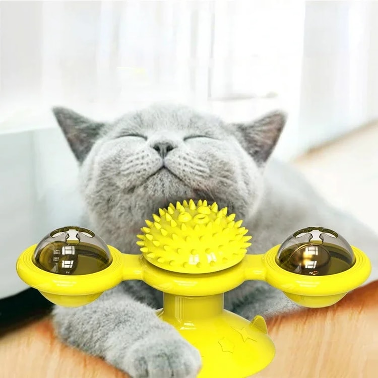 Wind Mill Interactive Cat Toy