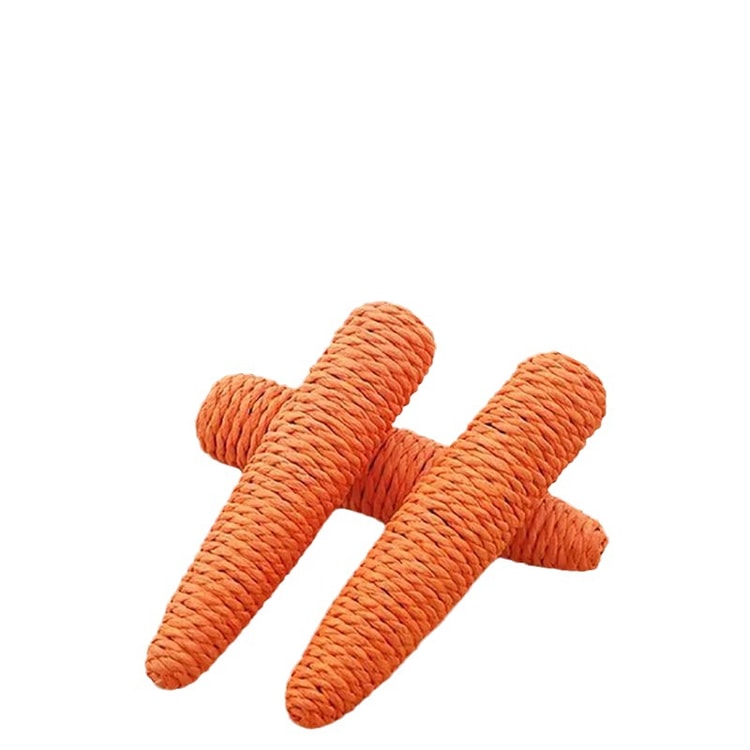Interactive Carrot Cat Toy with Sound