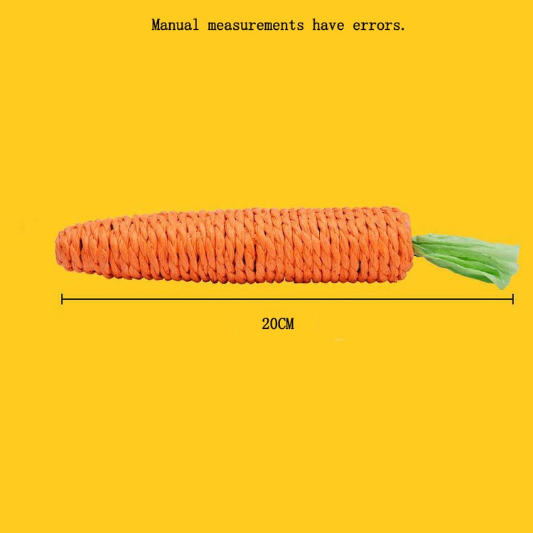Interactive Carrot Cat Toy with Sound