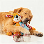 Interactive Plush Squeaky Toy for Dogs and Cats