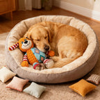 Interactive Plush Squeaky Toy for Dogs and Cats