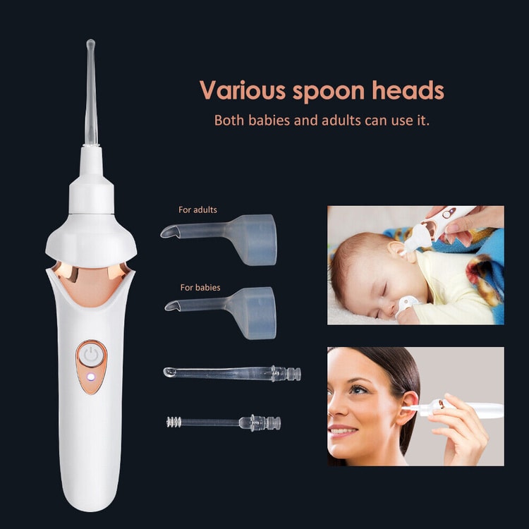 Electric Ear Cleaning Vacuum with LED Light