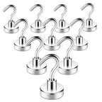 Wall Mounted Hook Set 10 Pieces