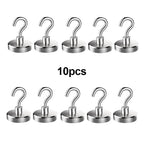 Wall Mounted Hook Set 10 Pieces